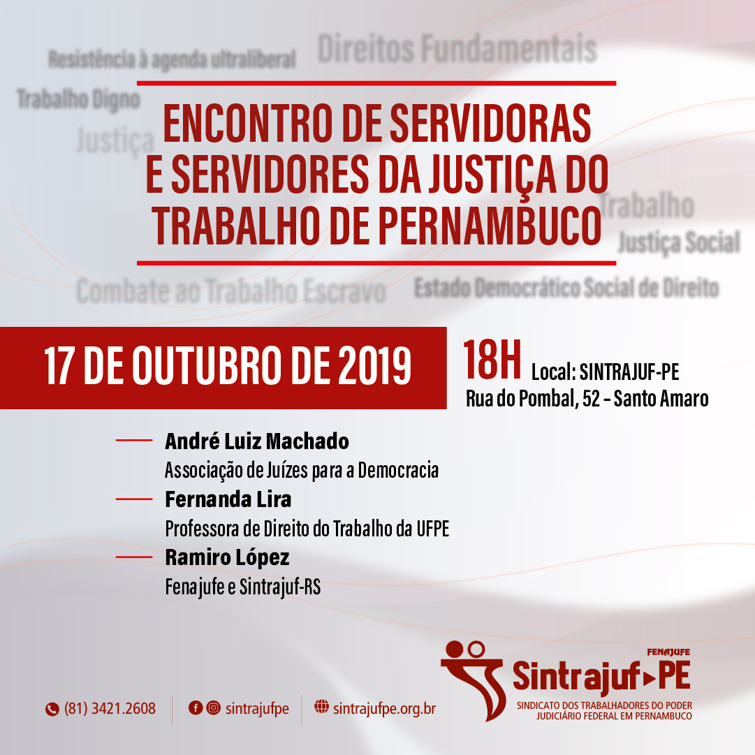 Fenajufe Encontro de servidores da Justiça